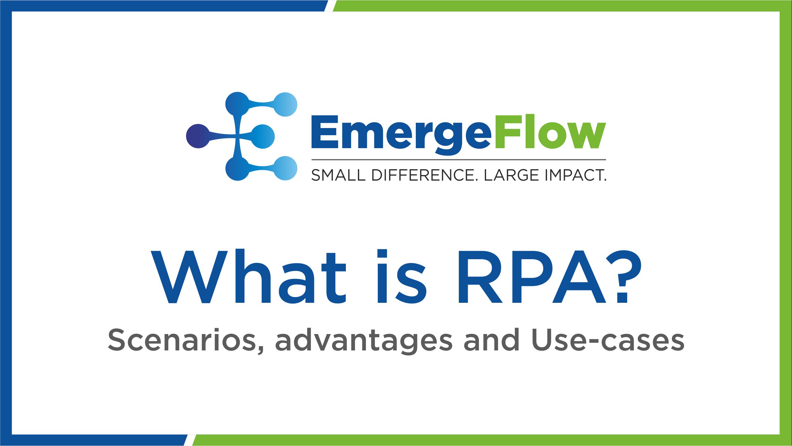 What is RPA - white