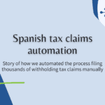 Spanish tax claims - case study